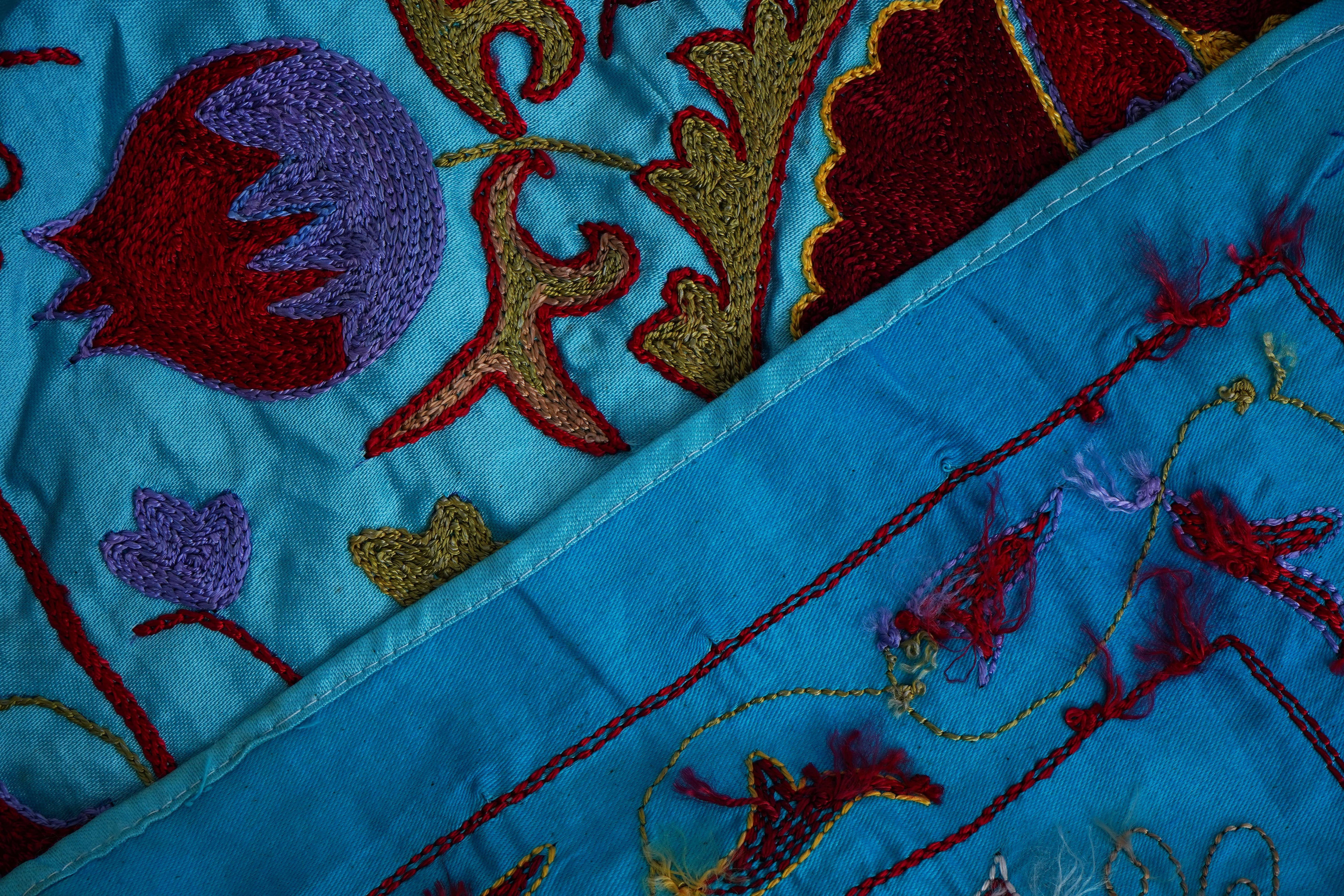 Camel Suzani Wall Hanging & Bedspread | 3'4'' x 6'2''