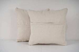 Kilim Pillow Cover Set of 2 | 16'' x 16''