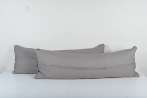 Rug Bedding Pillow Cover Set of 2 | 15'' x 45''