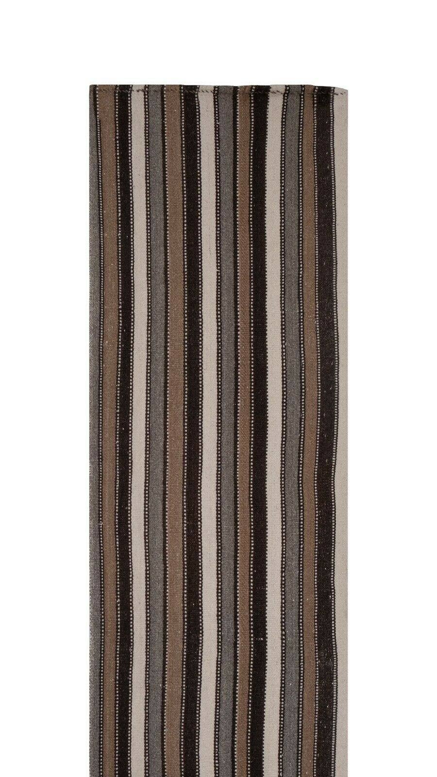 Vintage Turkish Kilim Runner 1'10'' x 23'10''