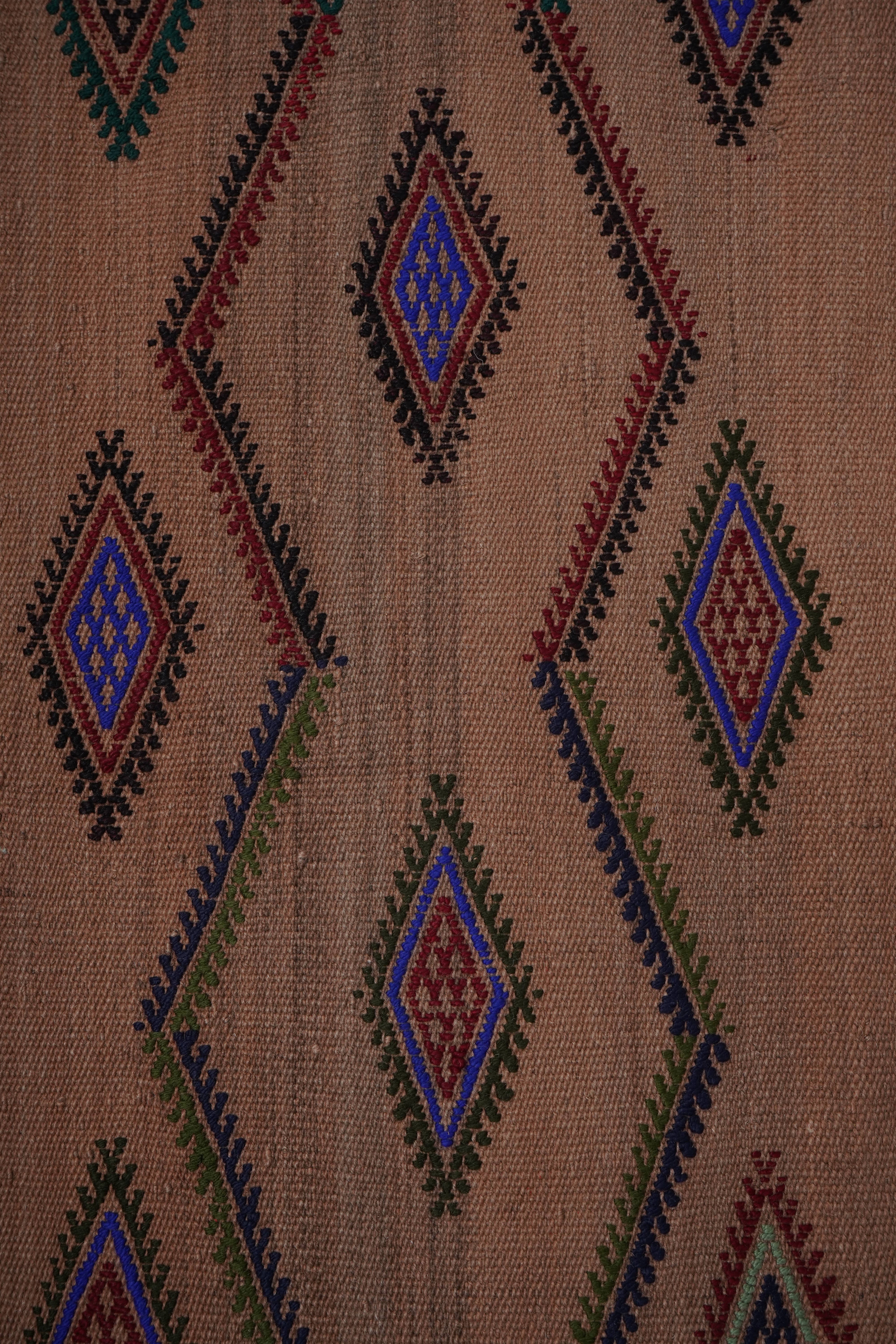 Vintage Turkish Jajim Runner 1'7'' x 12'6''