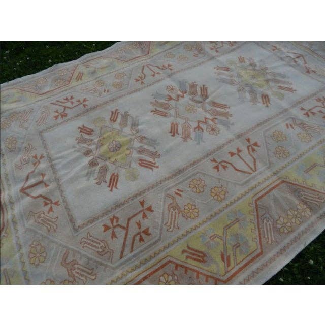 Vintage Oushak Rug 6'5'' x 9'5''
