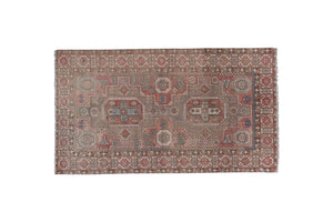 Vintage Caucasian Rug 4'6'' x 8'1''