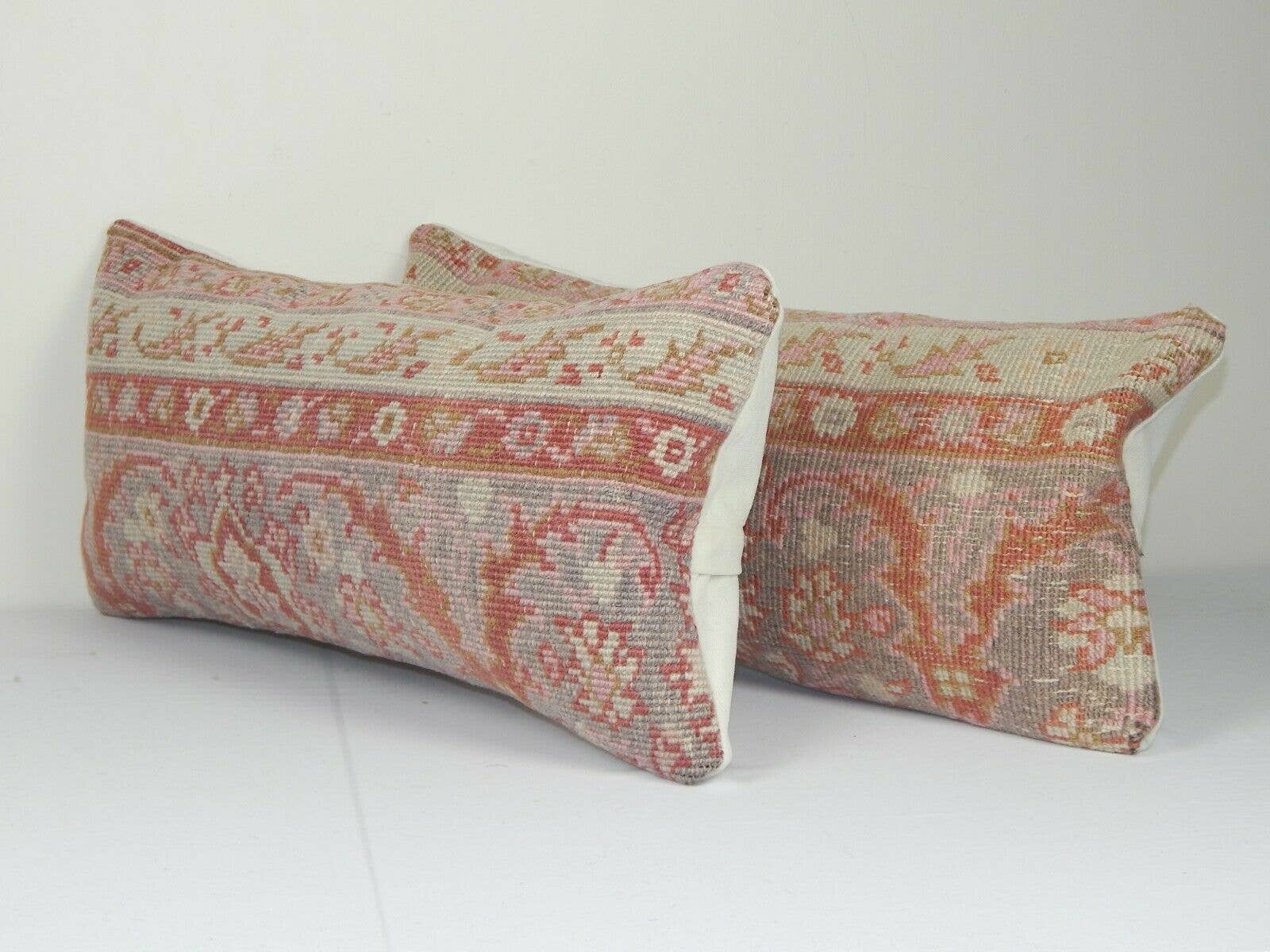 Rug Pillow Cover Set of 2 | 12'' x 24''