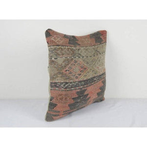 Kilim Pillow Cover | 16'' x 16''