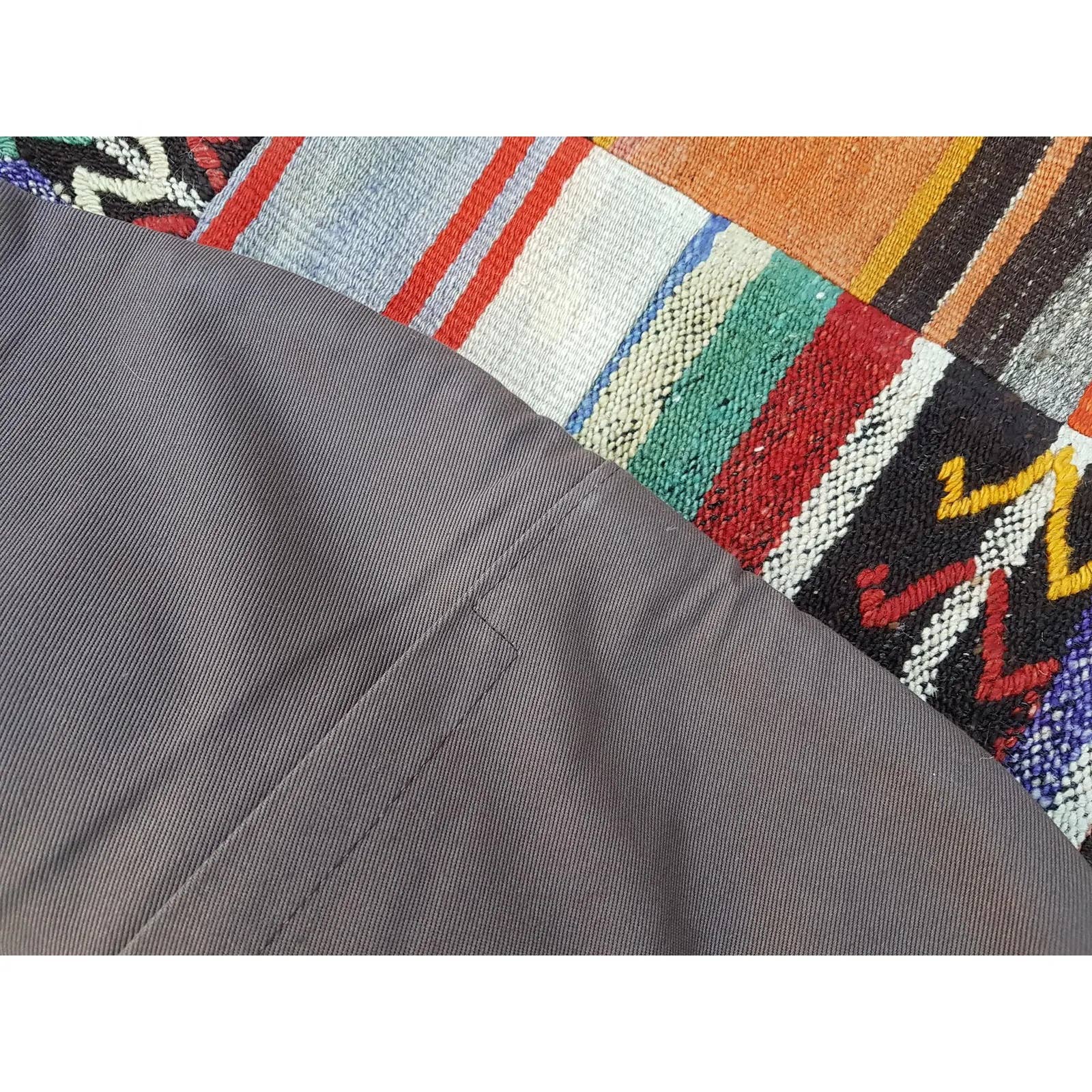 Vintage Turkish Rug 33'' x 33''
