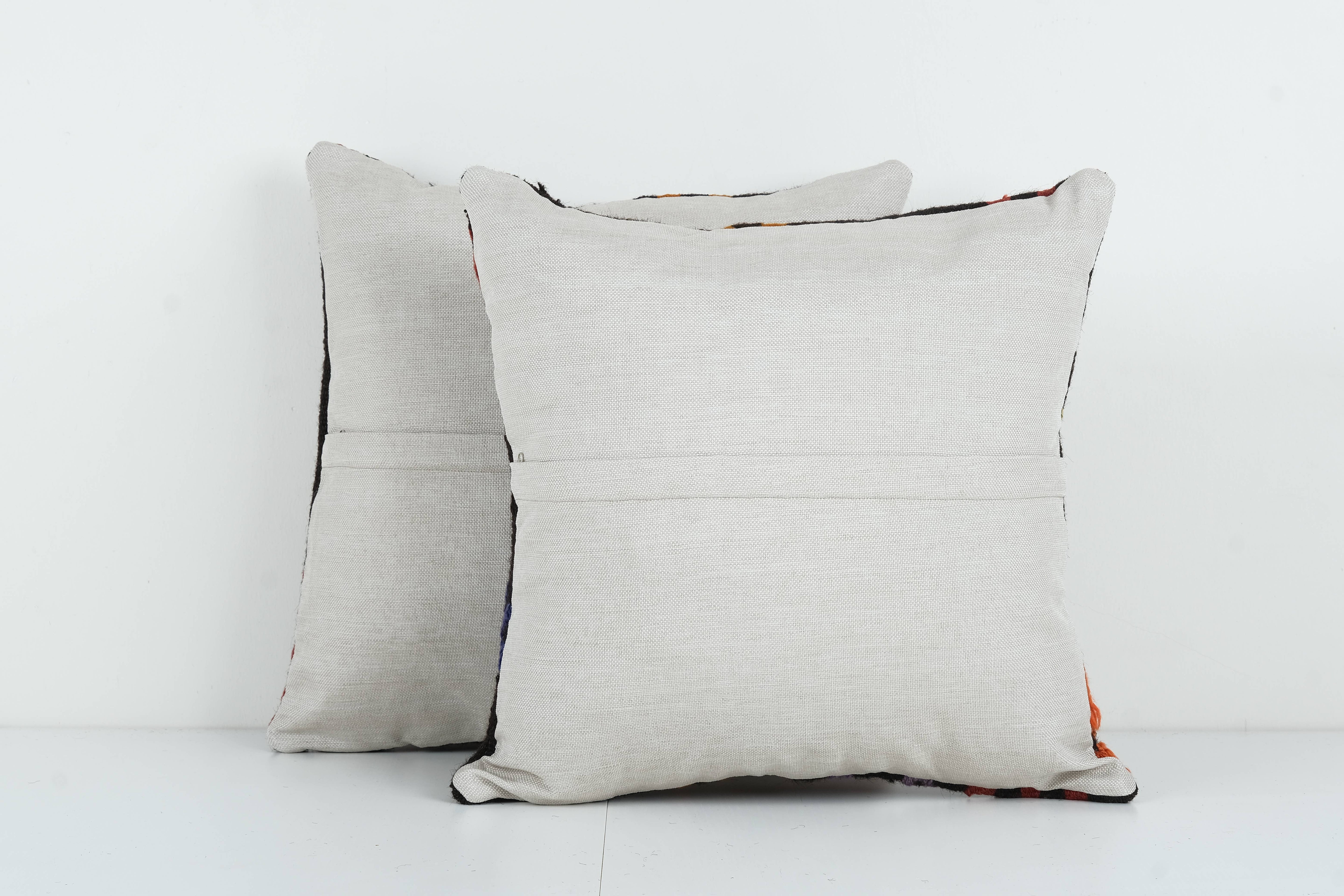 Kilim Pillow Cover Set of 2 | 18'' x 18''