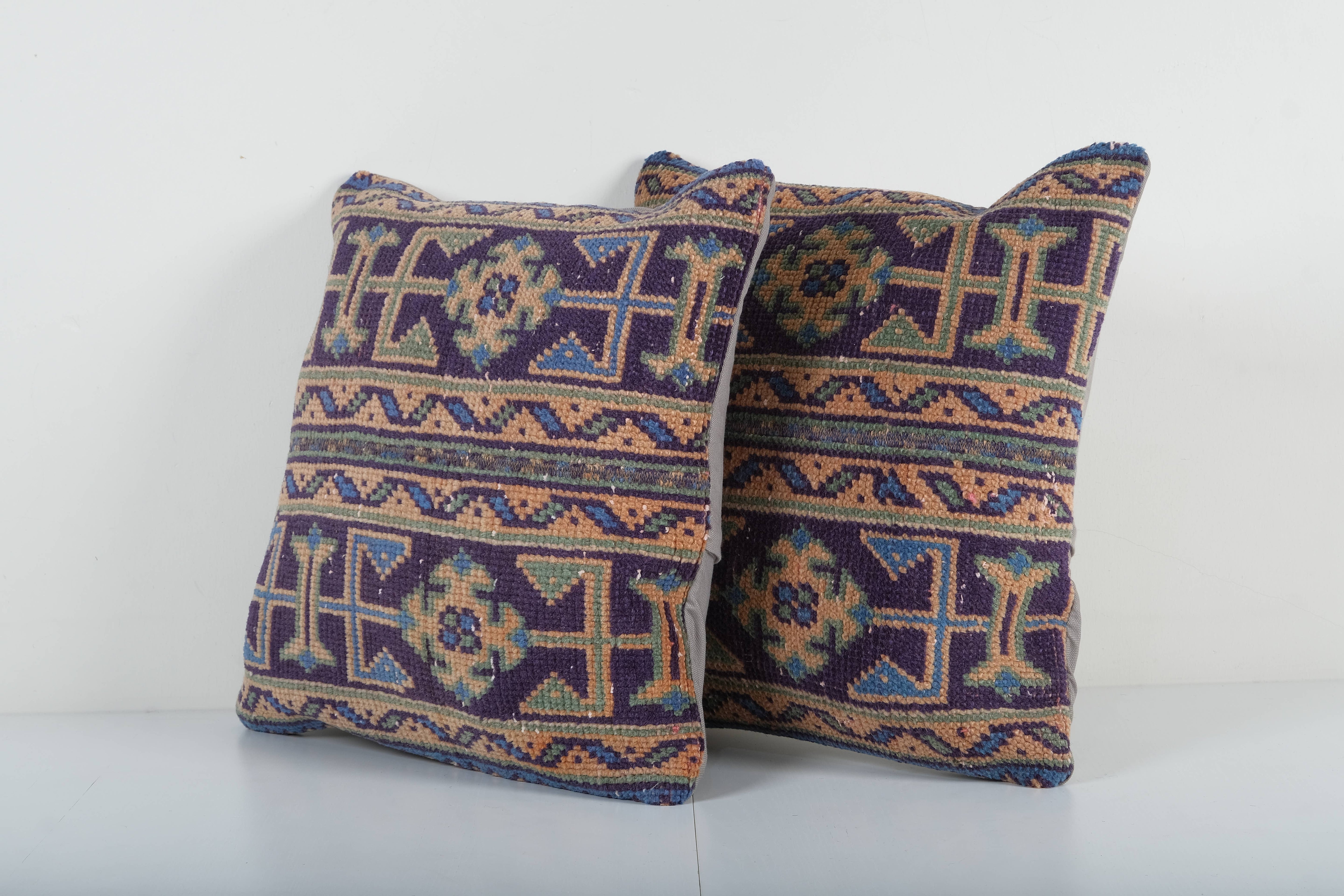 Rug Pillow Cover Set of 2 | 20'' x 20''