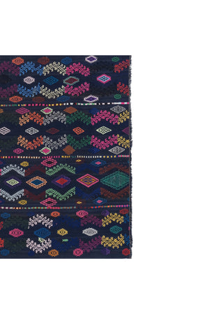 Vintage Kurdish Kilim Rug 5'7'' x 9'8''