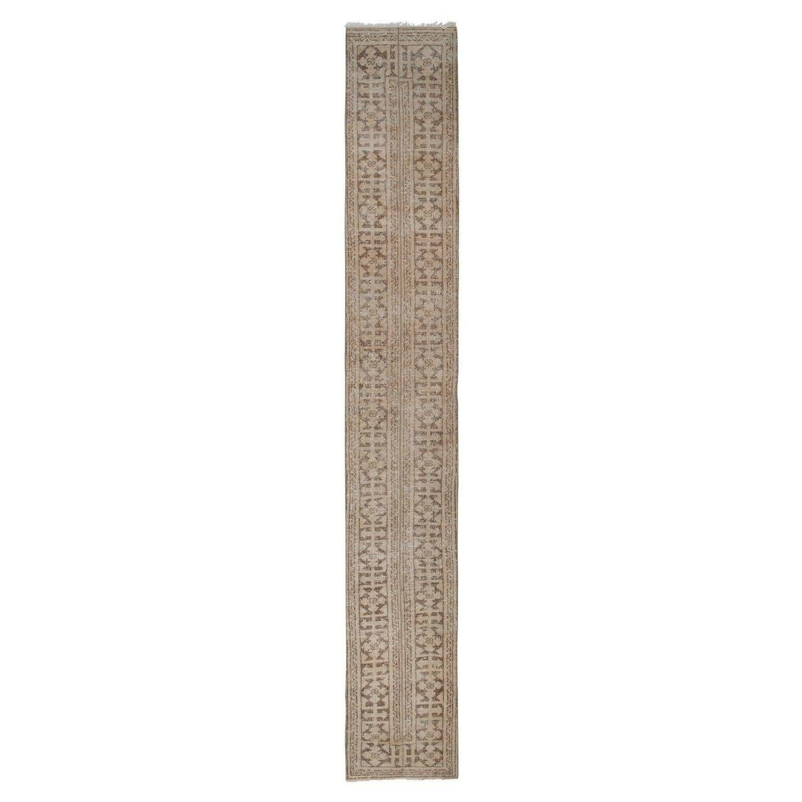 Vintage Oushak Runner 1'10'' x 12'3''
