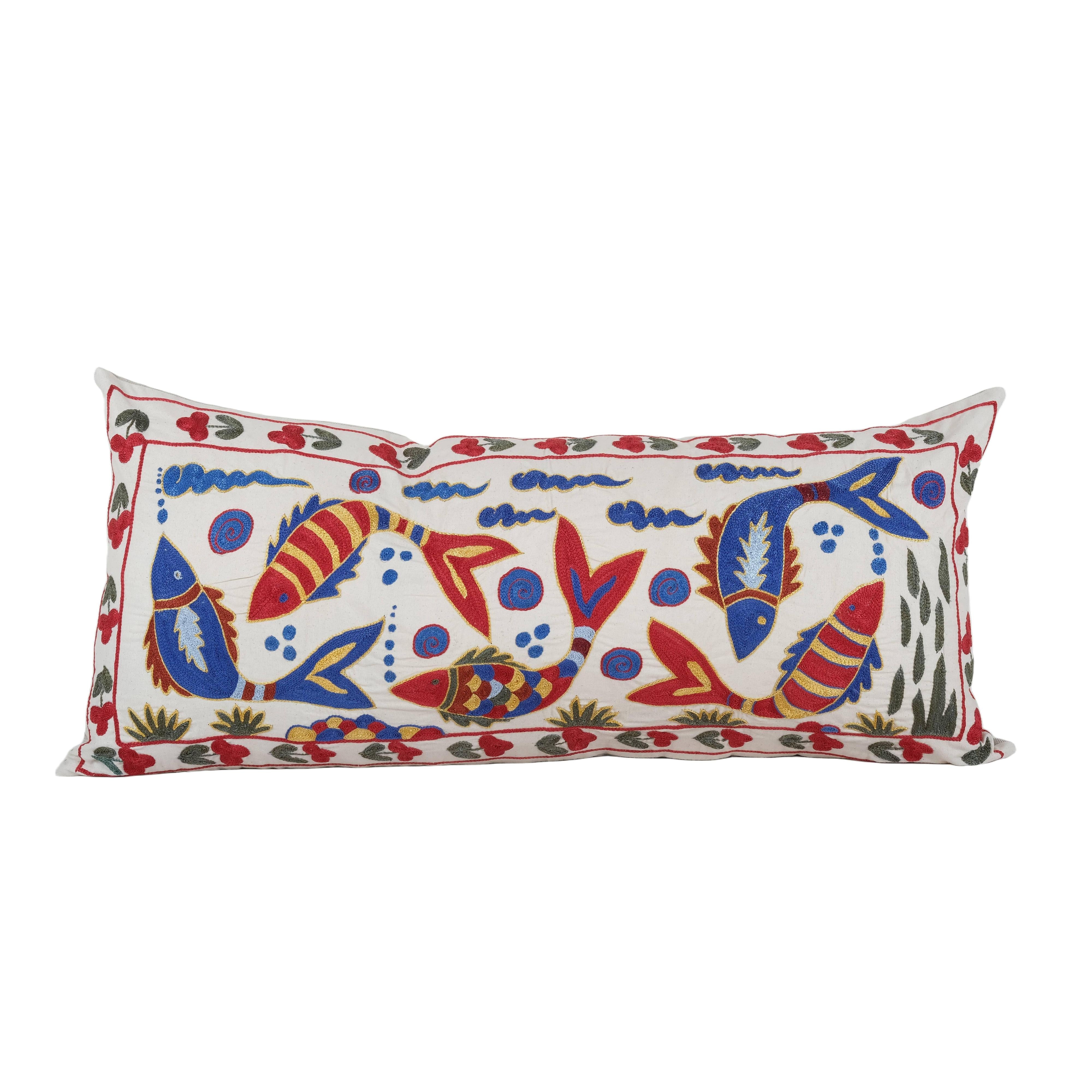 Suzani Bedding Pillow Cover | 17'' x 38''