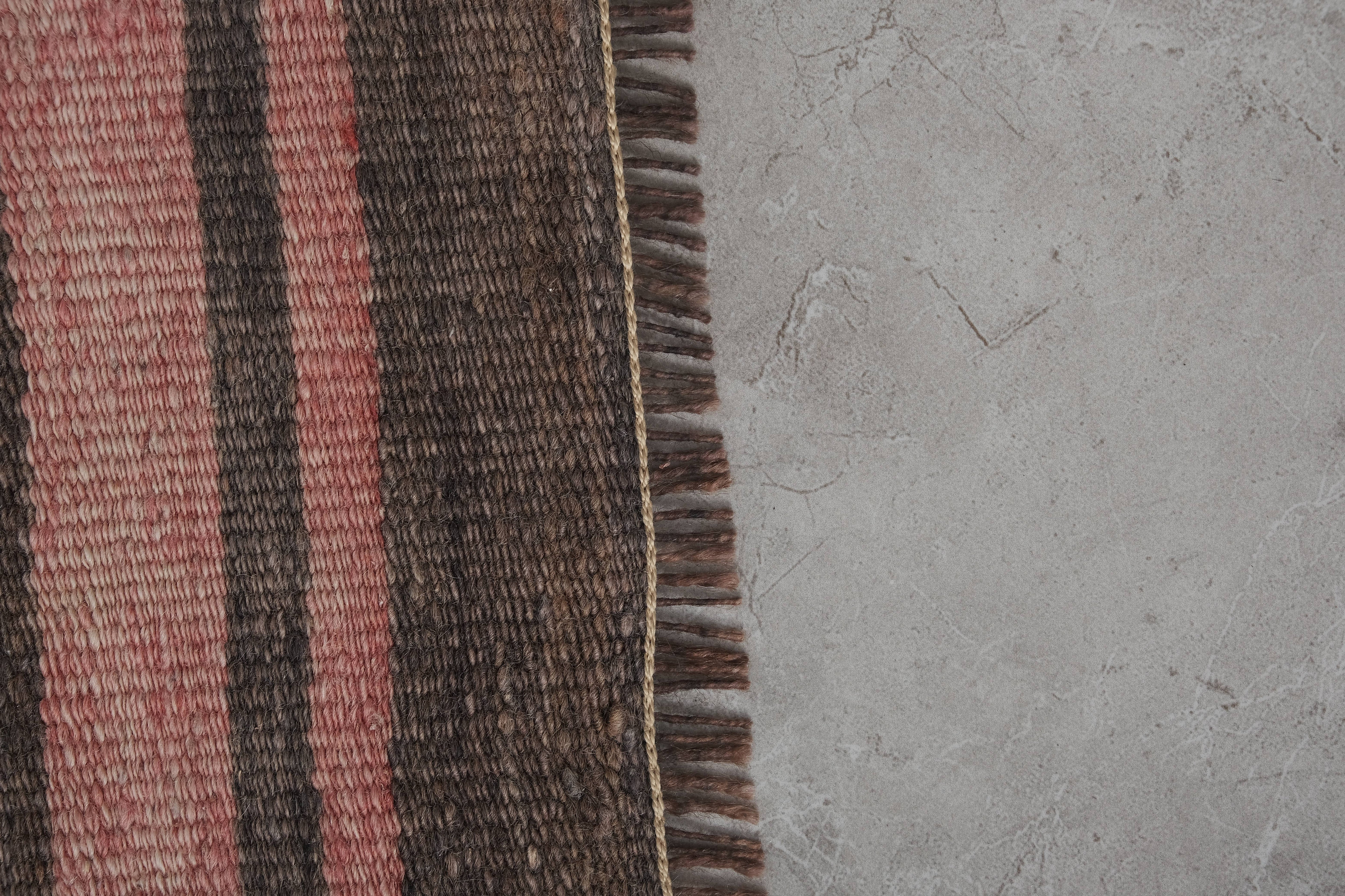 Vintage Turkish Kilim Runner 2'4'' x 22'10''