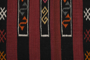 Vintage Turkish Kilim Runner 4'8'' x 14'7''