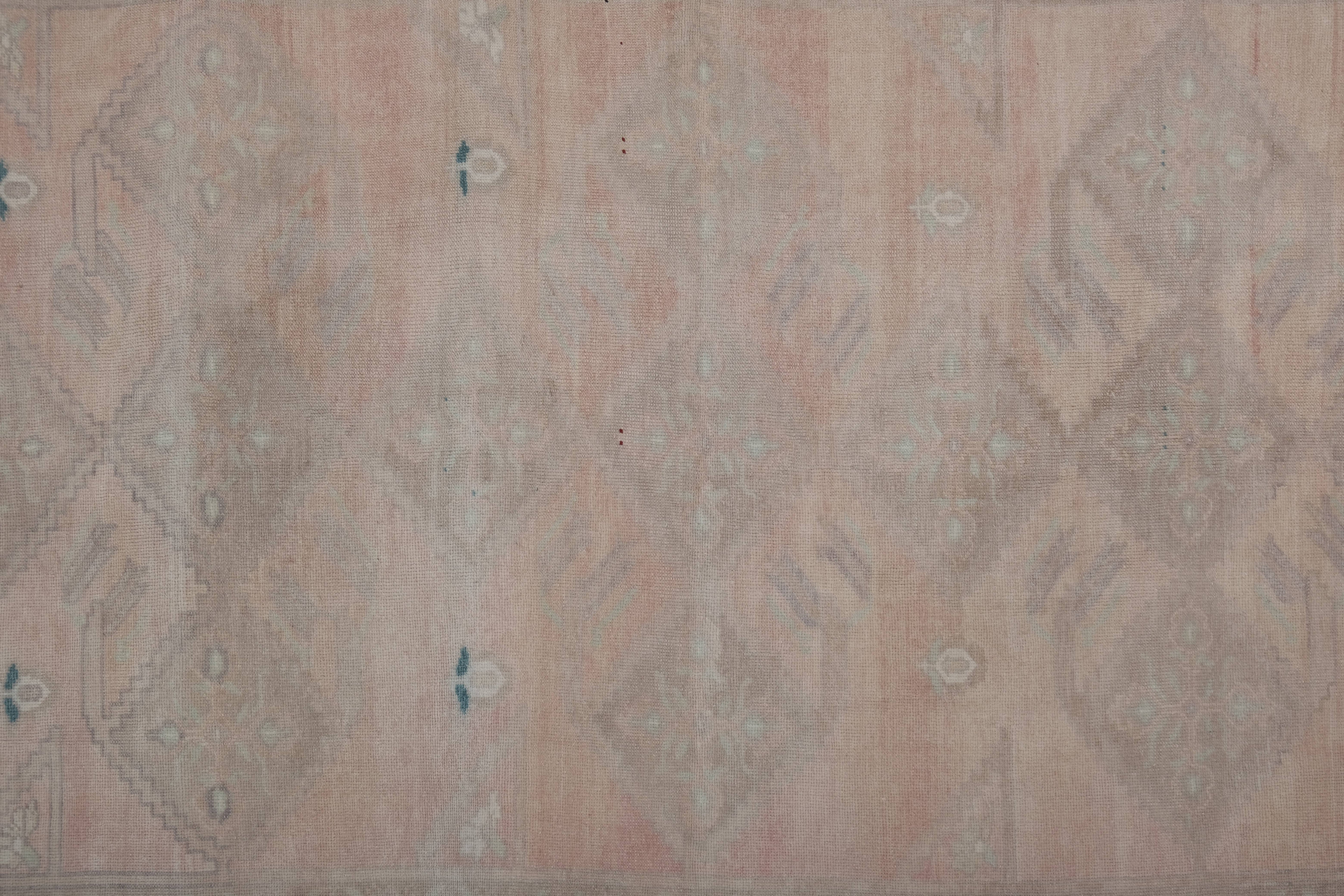 Vintage Turkish Karapinar Rug 4'10'' x 10'6''