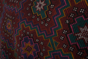 Vintage Turkish Kilim Rug 6'2'' x 9'7''