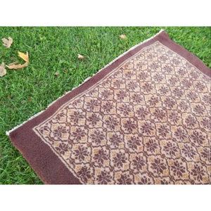 Vintage Turkish Tulu Rug 3'9'' x 6'2''