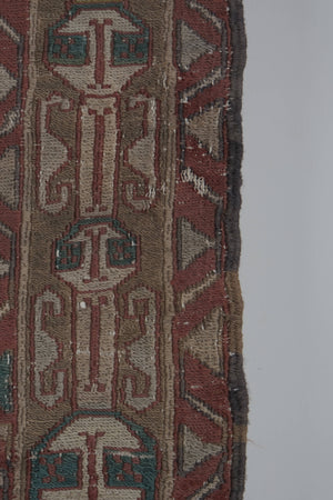 Vintage Turkish Kilim Rug 39'' x 56''