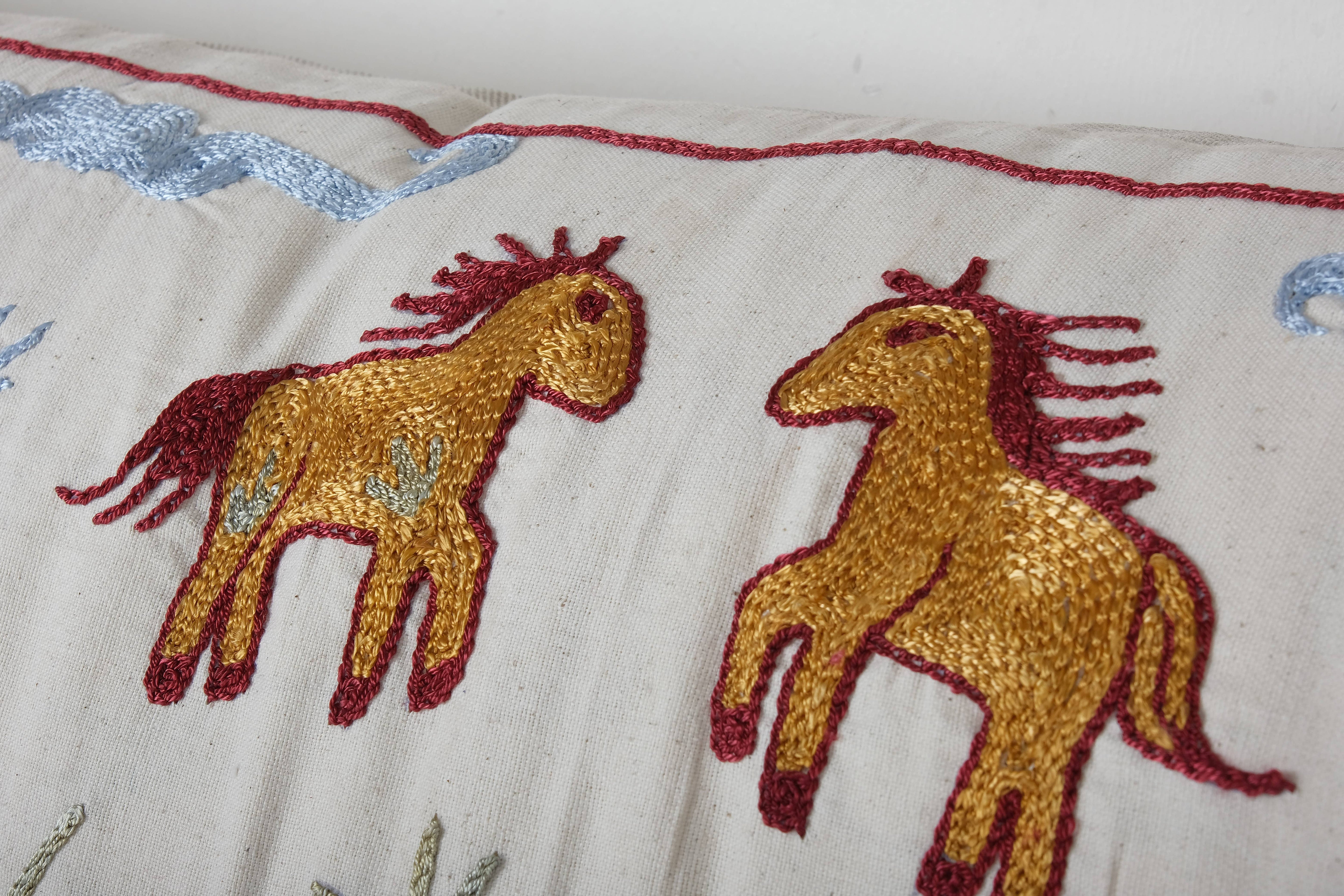 Suzani Bedding Pillow Cover | 18'' x 57''