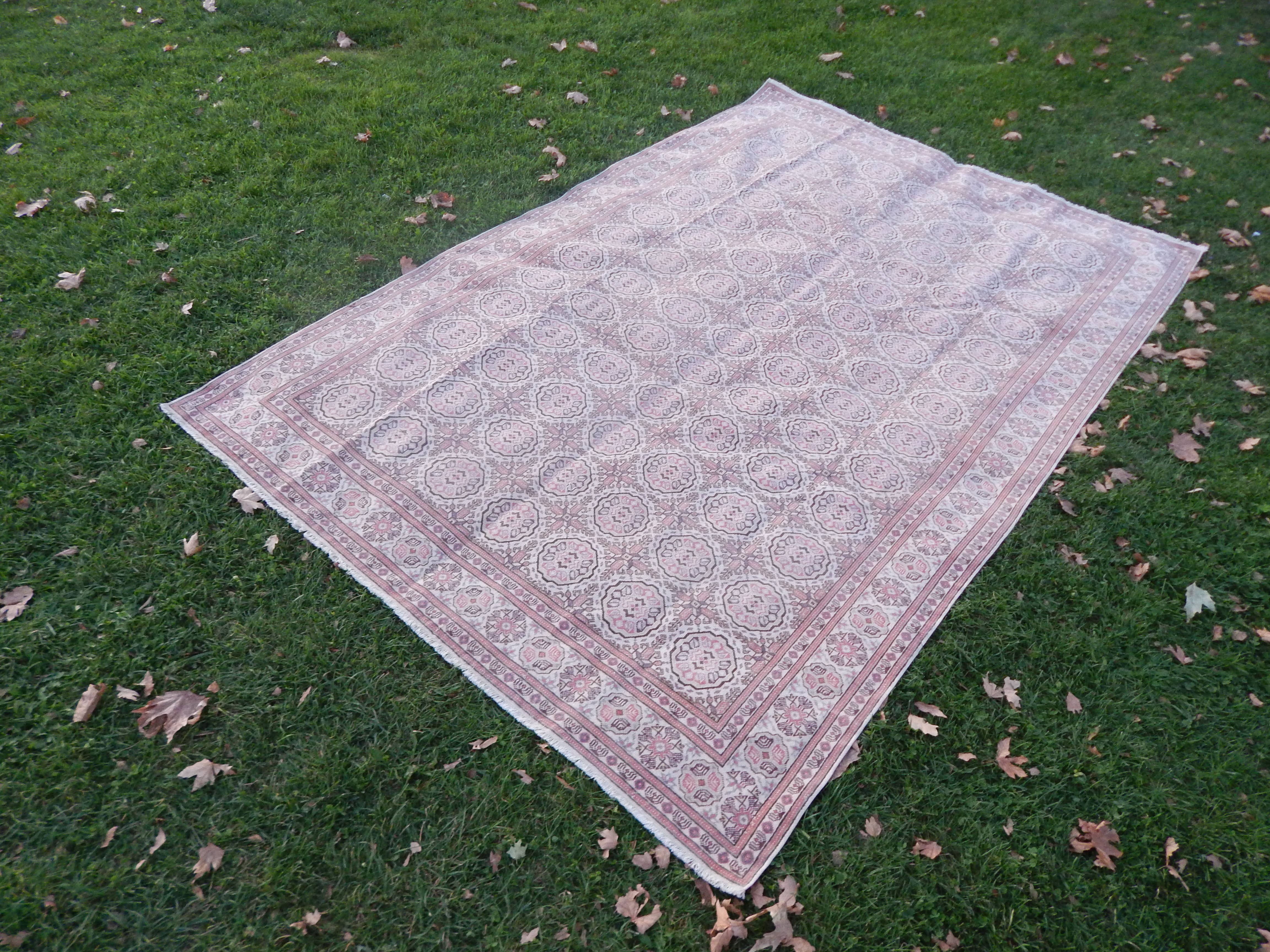 Vintage Turkish Rug 6'5'' x 9'11''