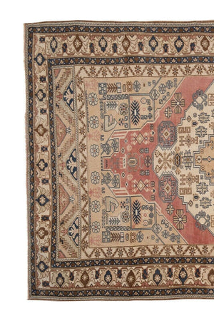 Vintage Turkish Karapinar Rug 6'8'' x 10'10''