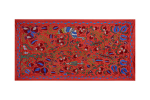 Suzani Wall Hanging & Bedspread 3'4'' x 6'1''