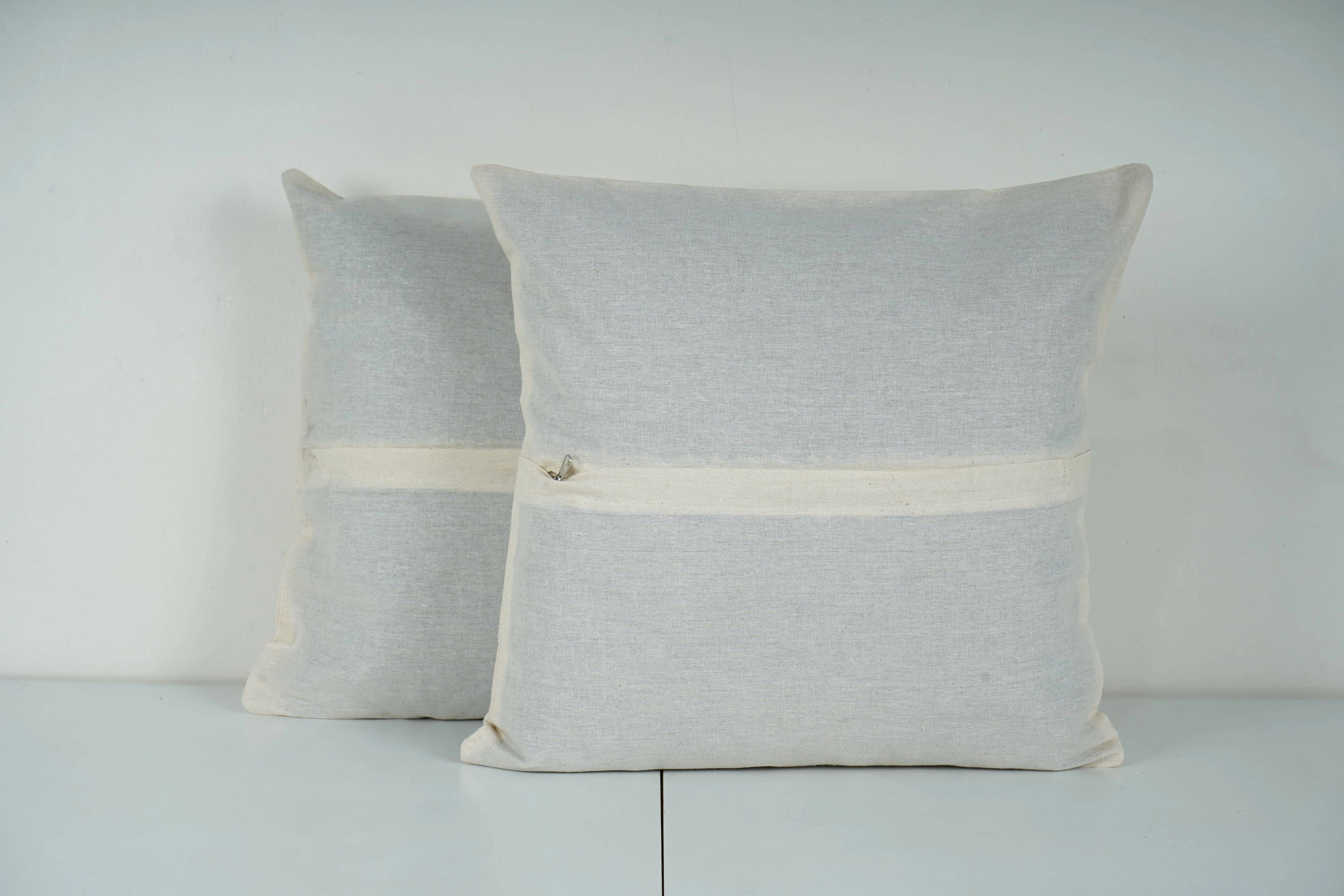 Deer Suzani Pillow Cover Set of 2 | 18'' x 18''