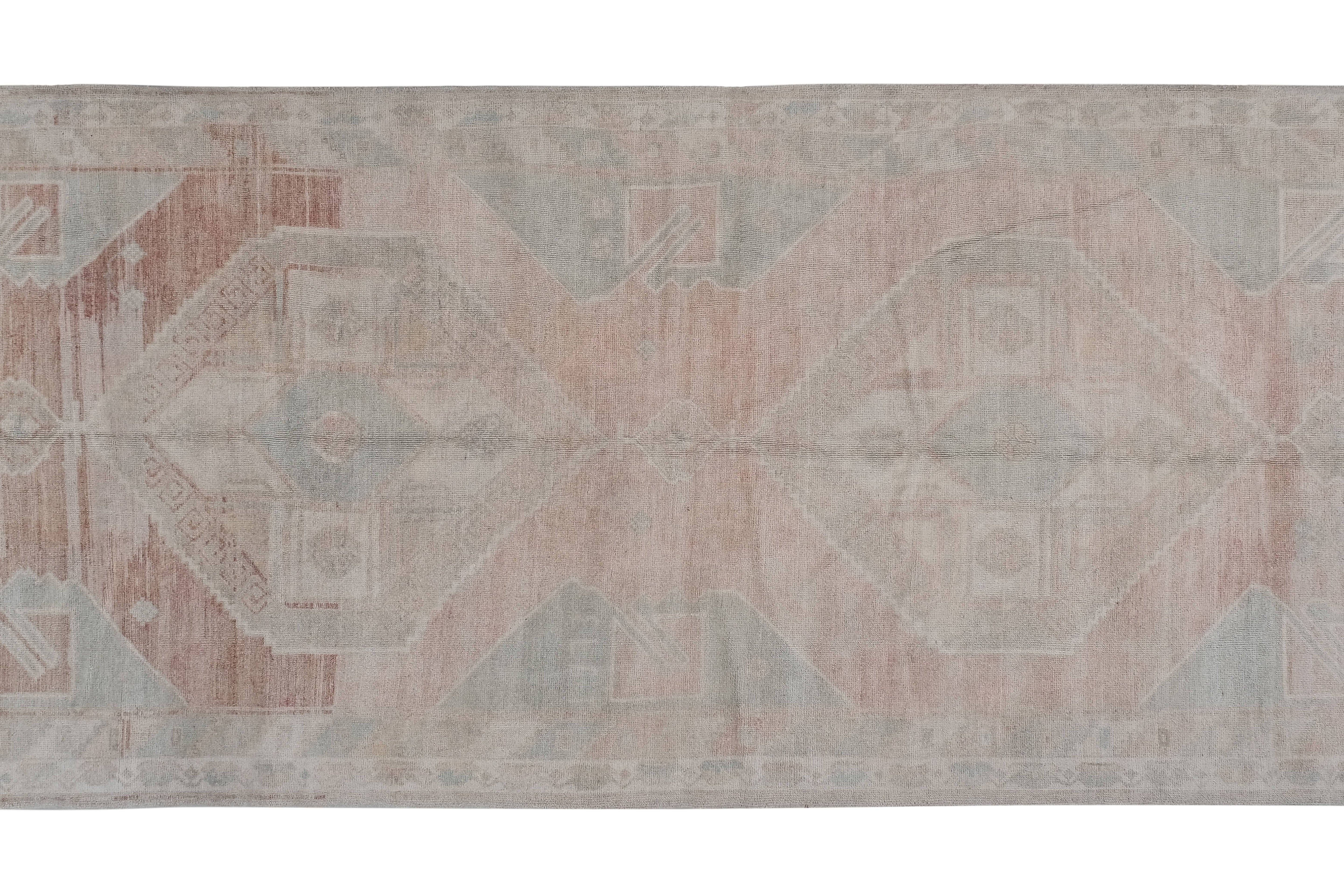 Vintage Oushak Runner 5'7'' x 13'