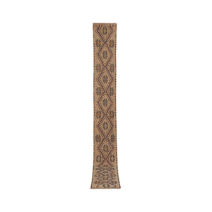 Vintage Turkish Kilim Runner 1'8'' x 14'11''