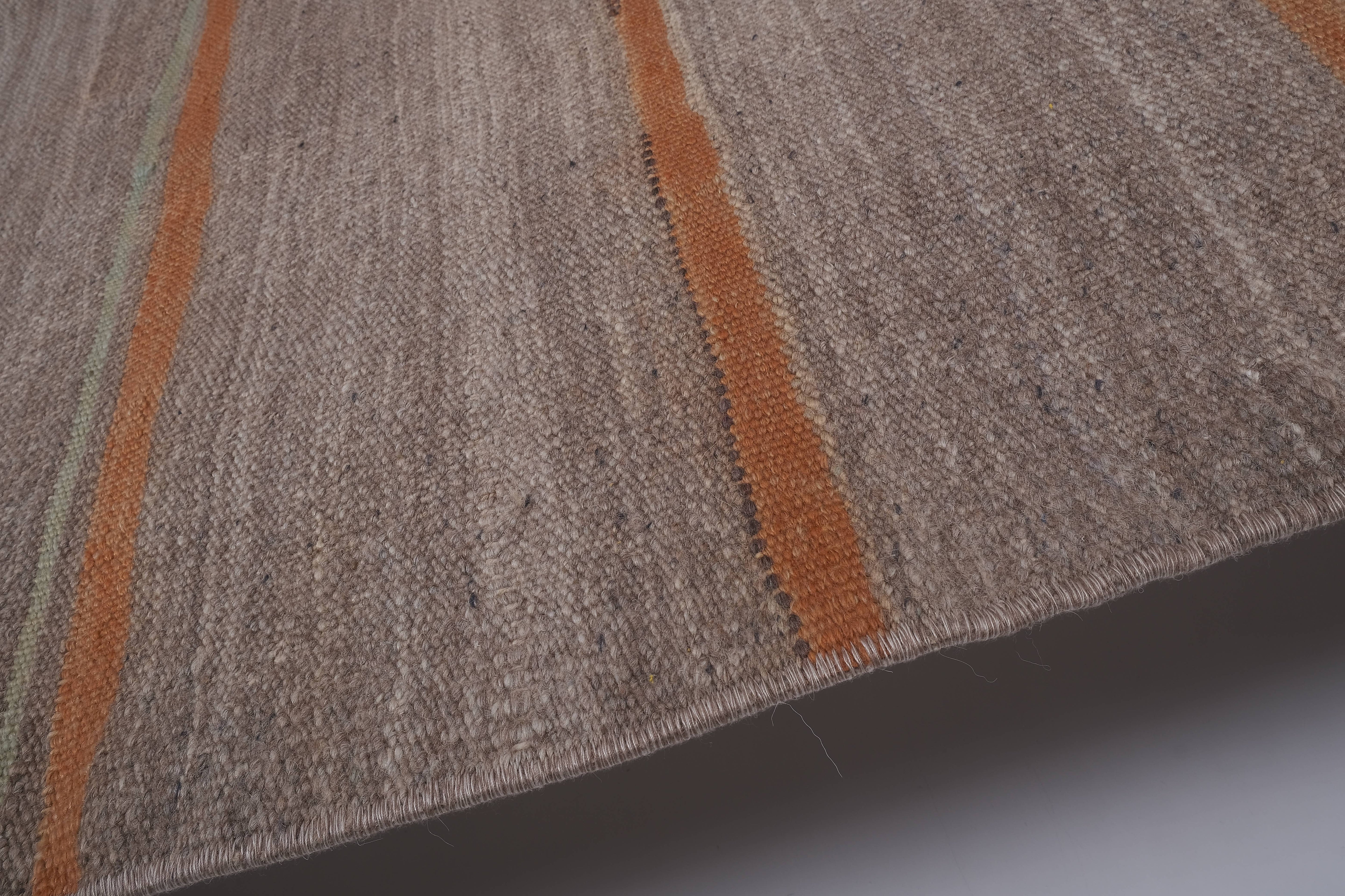 Vintage Turkish Kilim Runner 2'4'' x 10'