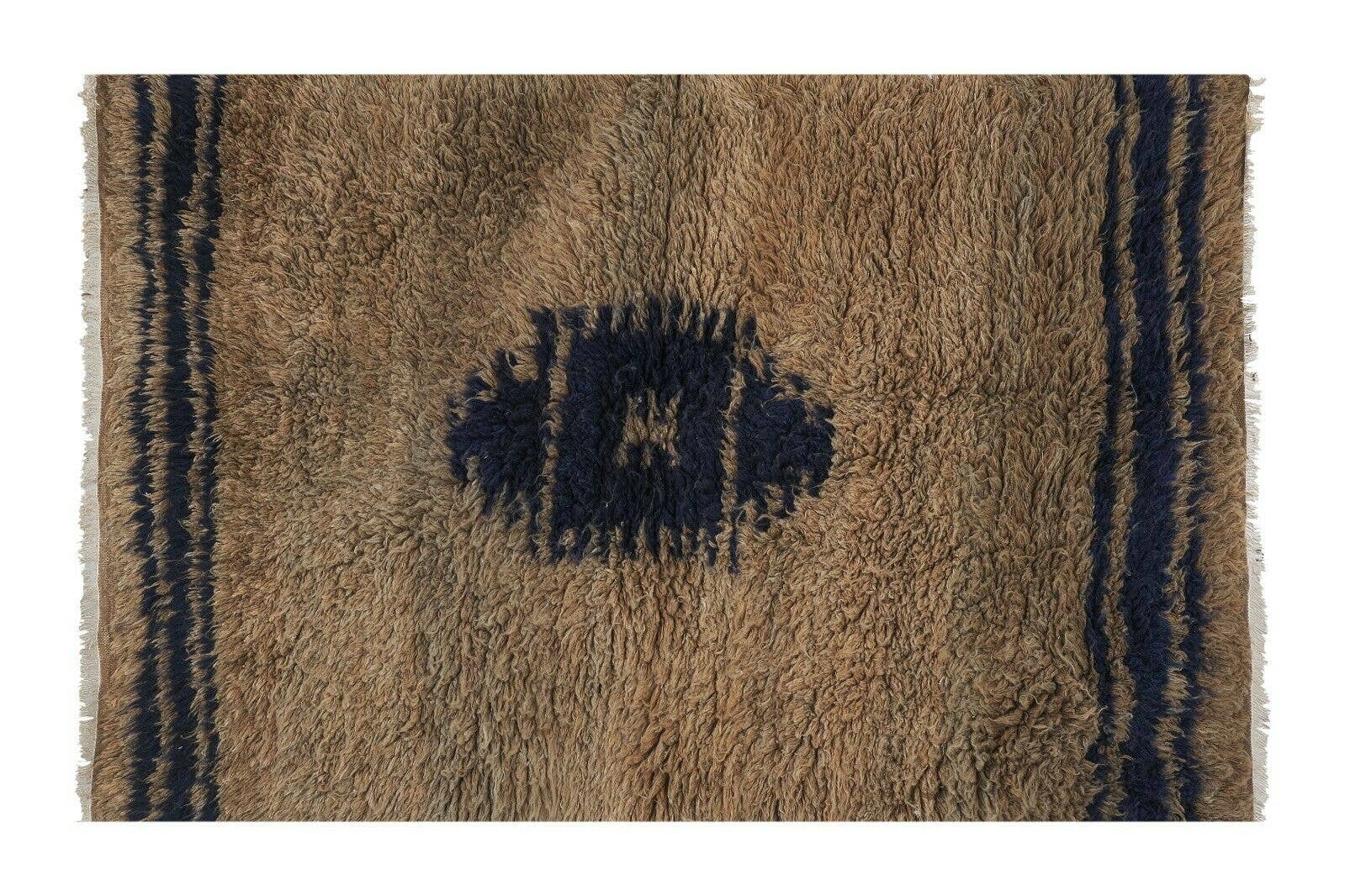 Vintage Turkish Tulu Rug 3'8'' x 5'6''
