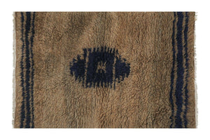 Vintage Turkish Tulu Rug 3'8'' x 5'6''