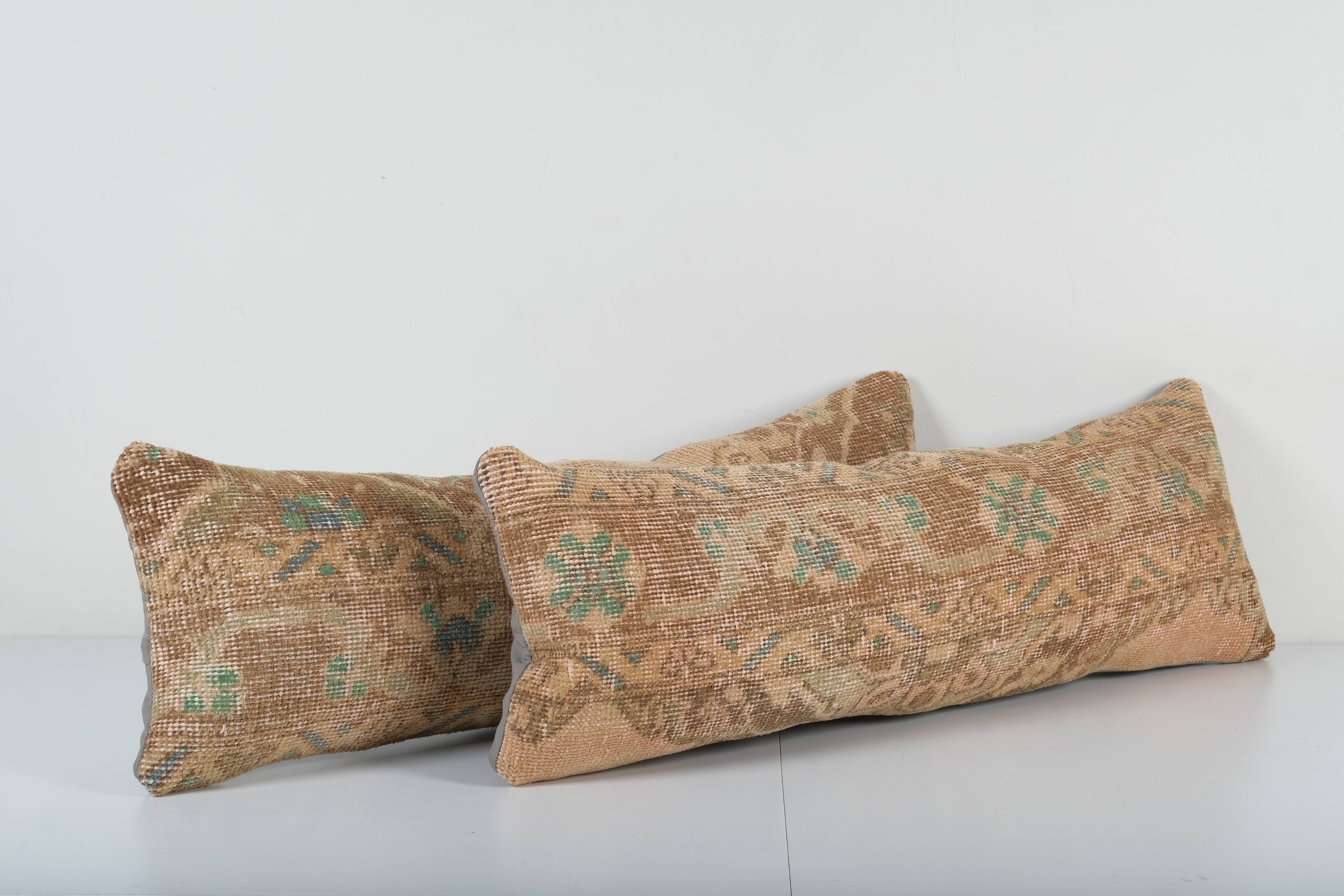 Rug Bedding Pillow Cover Set of 2 | 12'' x 35''