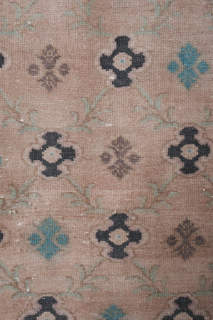 Vintage Turkish Runner Rug 1'10'' x 19'2''