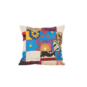 Suzani Patchwork Pillow Cover | 18'' x 19''