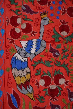 Suzani Wall Hanging & Bedspread 3'4'' x 6'1''