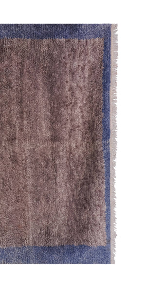 Vintage Turkish Tulu Rug 4'3'' x 6'1''