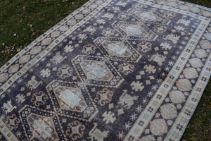 Vintage Oushak Rug 4'6'' x 6'8''