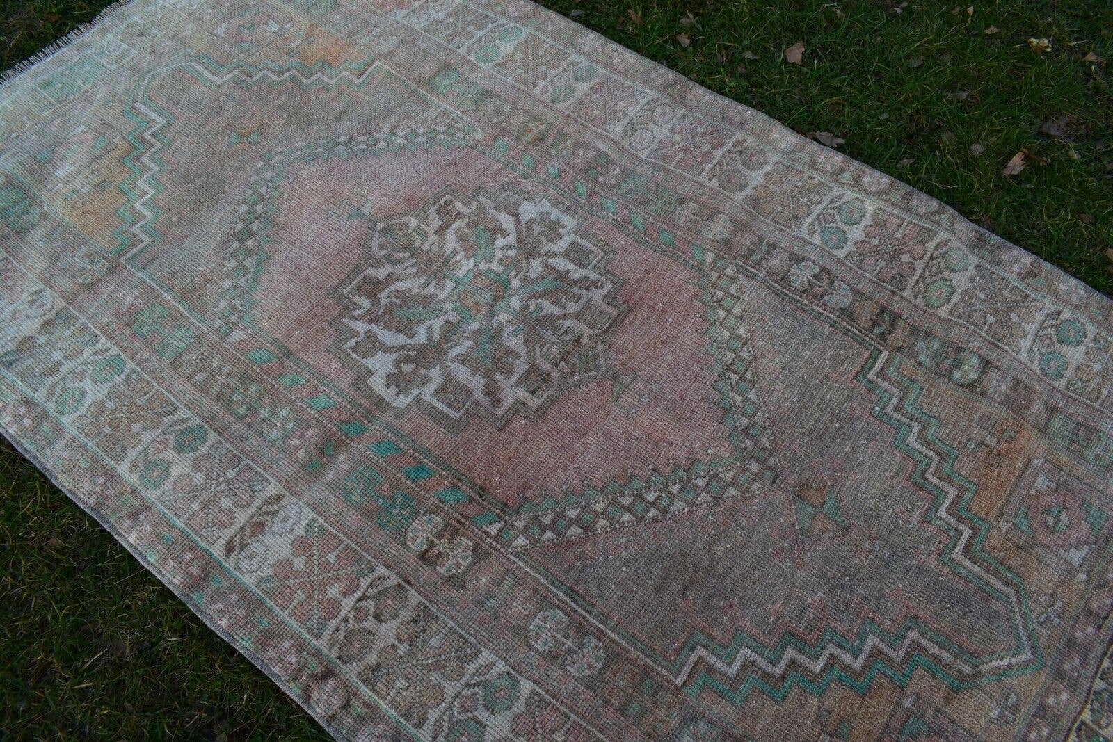 Vintage Oushak Rug 3'6'' x 6'3''