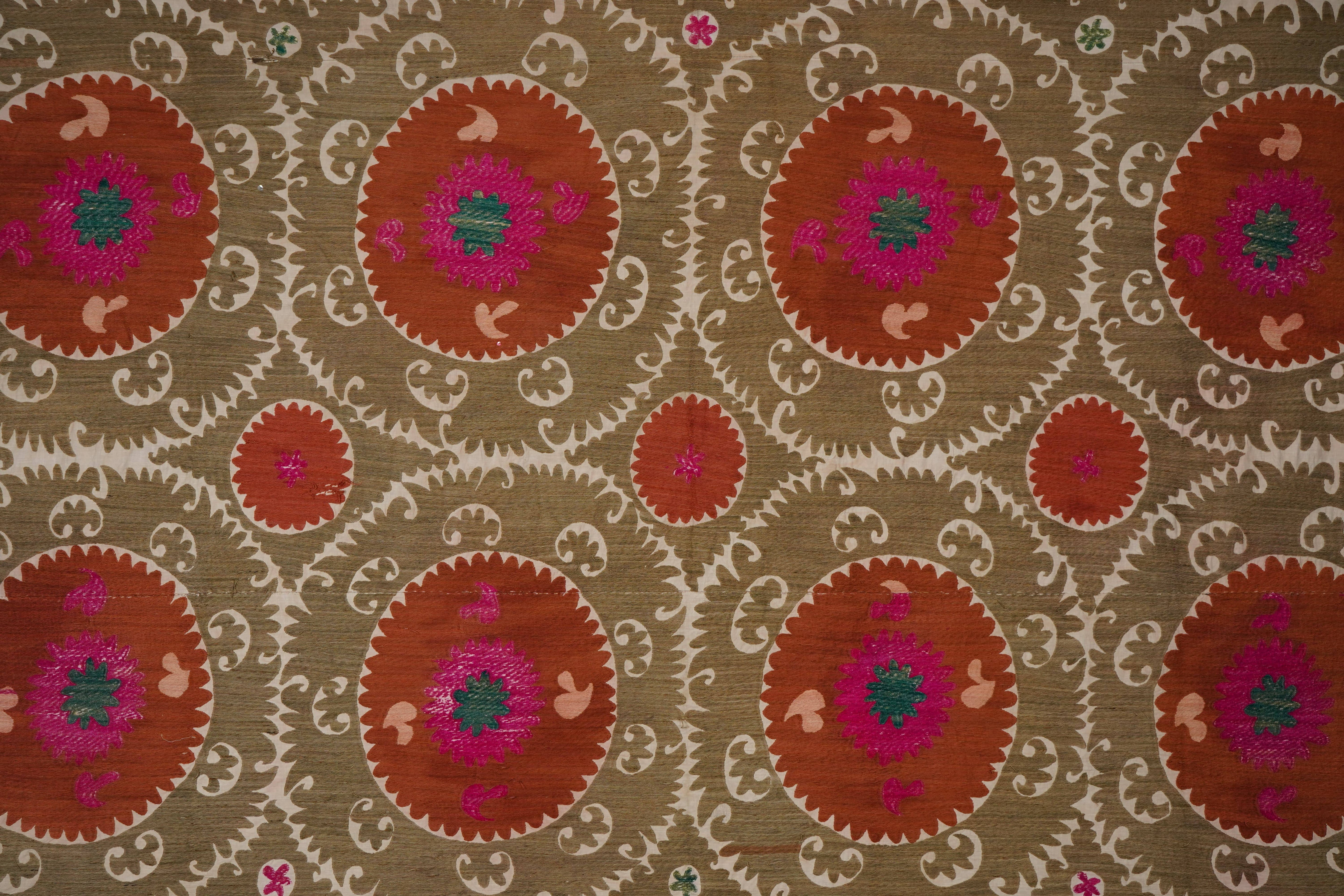Suzani Wall Hanging & Bedspread | 6'11'' x 10'3''