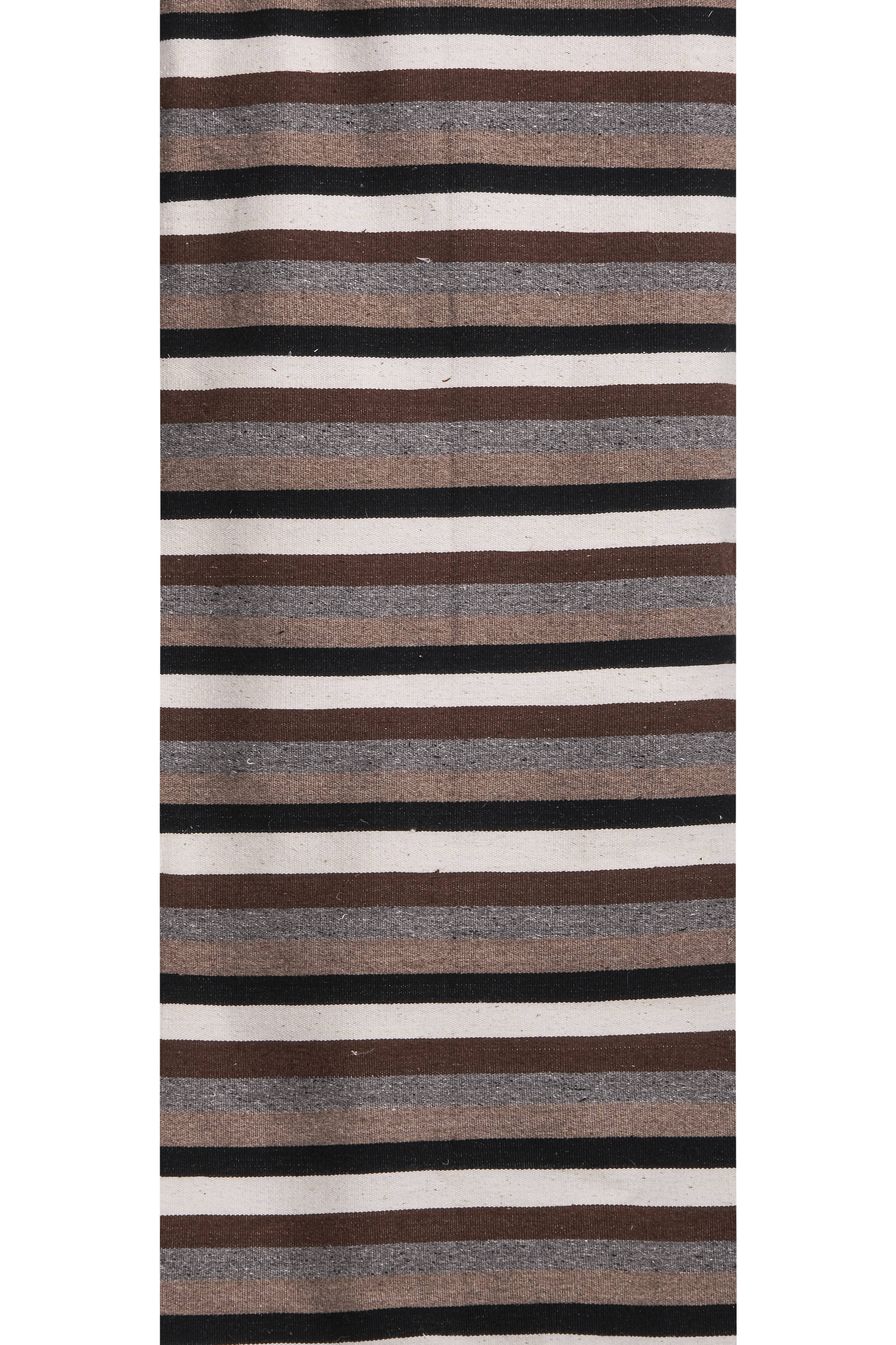 Vintage Turkish Kilim Runner 2'6'' x 27'11''