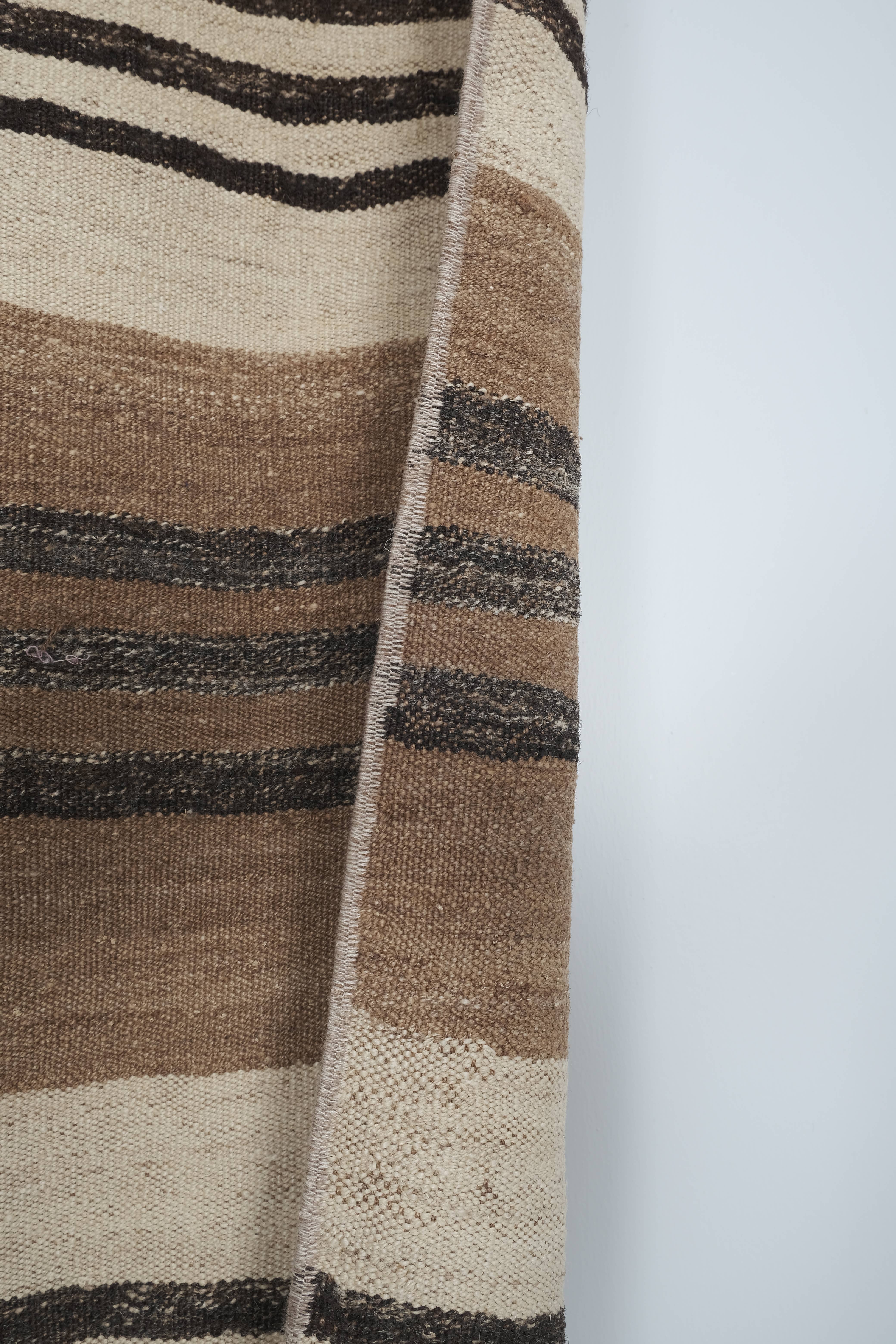 Vintage Turkish Kilim Runner 2'4'' x 25'11''