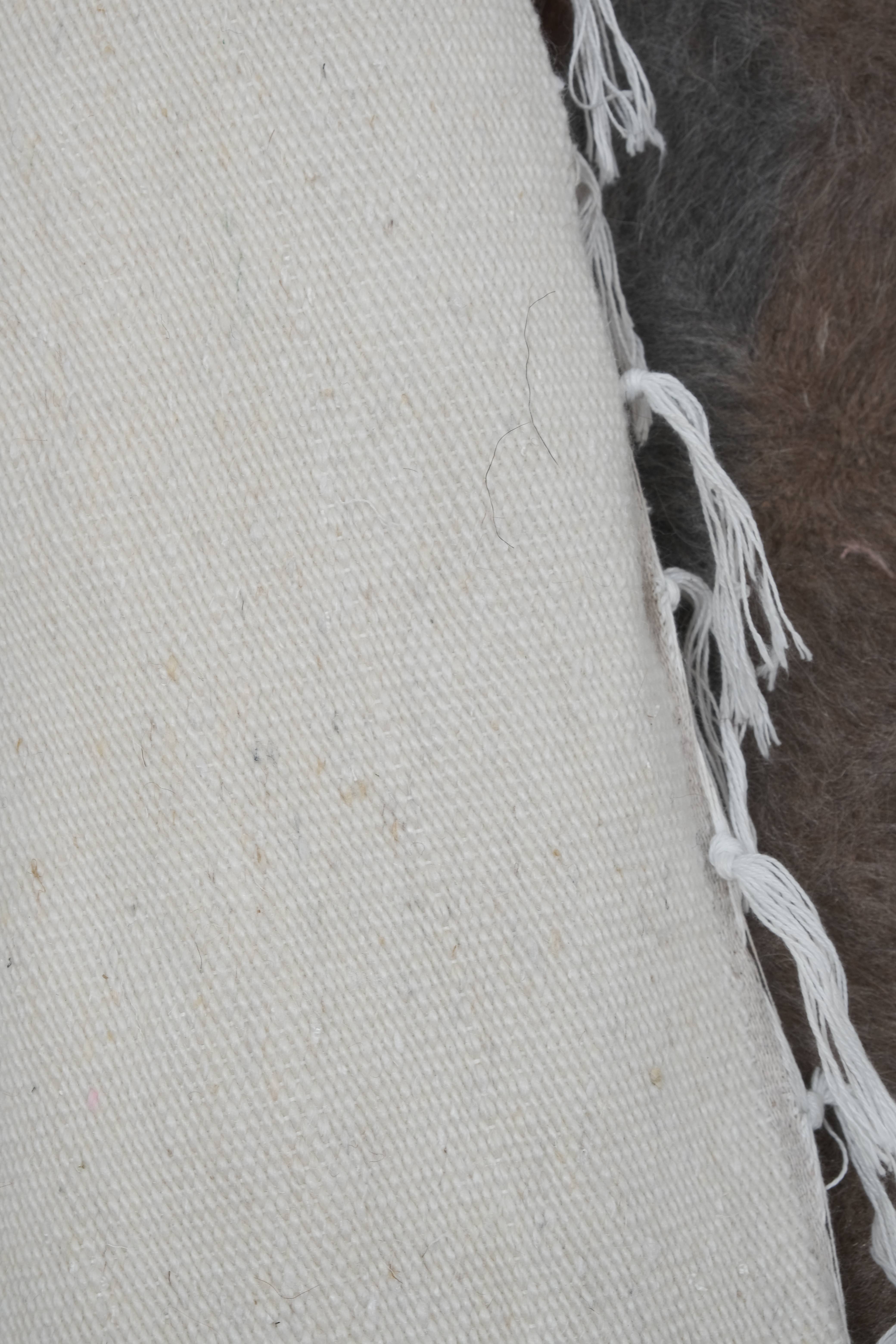 Handwoven Siirt Wool Blanket 5'3'' x 6'11''