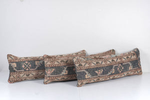 Rug Bedding Pillow Cover Set of 2 | 12'' x 35''