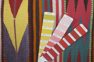 Vintage Turkish Kilim Rug 36'' x 59''