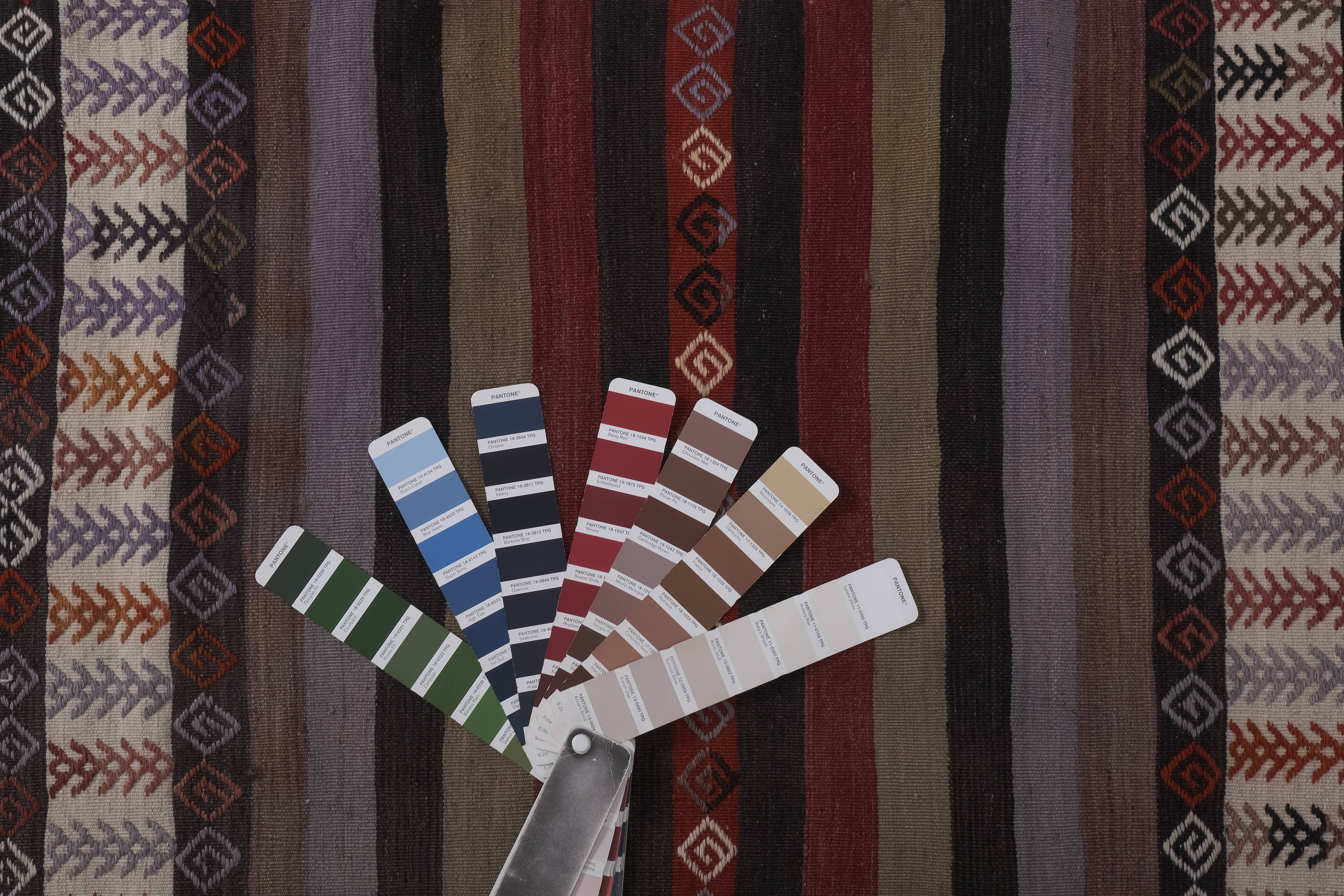 Vintage Turkish Kilim Runner 2' x 25'7''