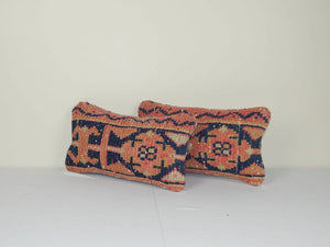 Kilim Pillow Cover Set of 2 | 8'' x 16''