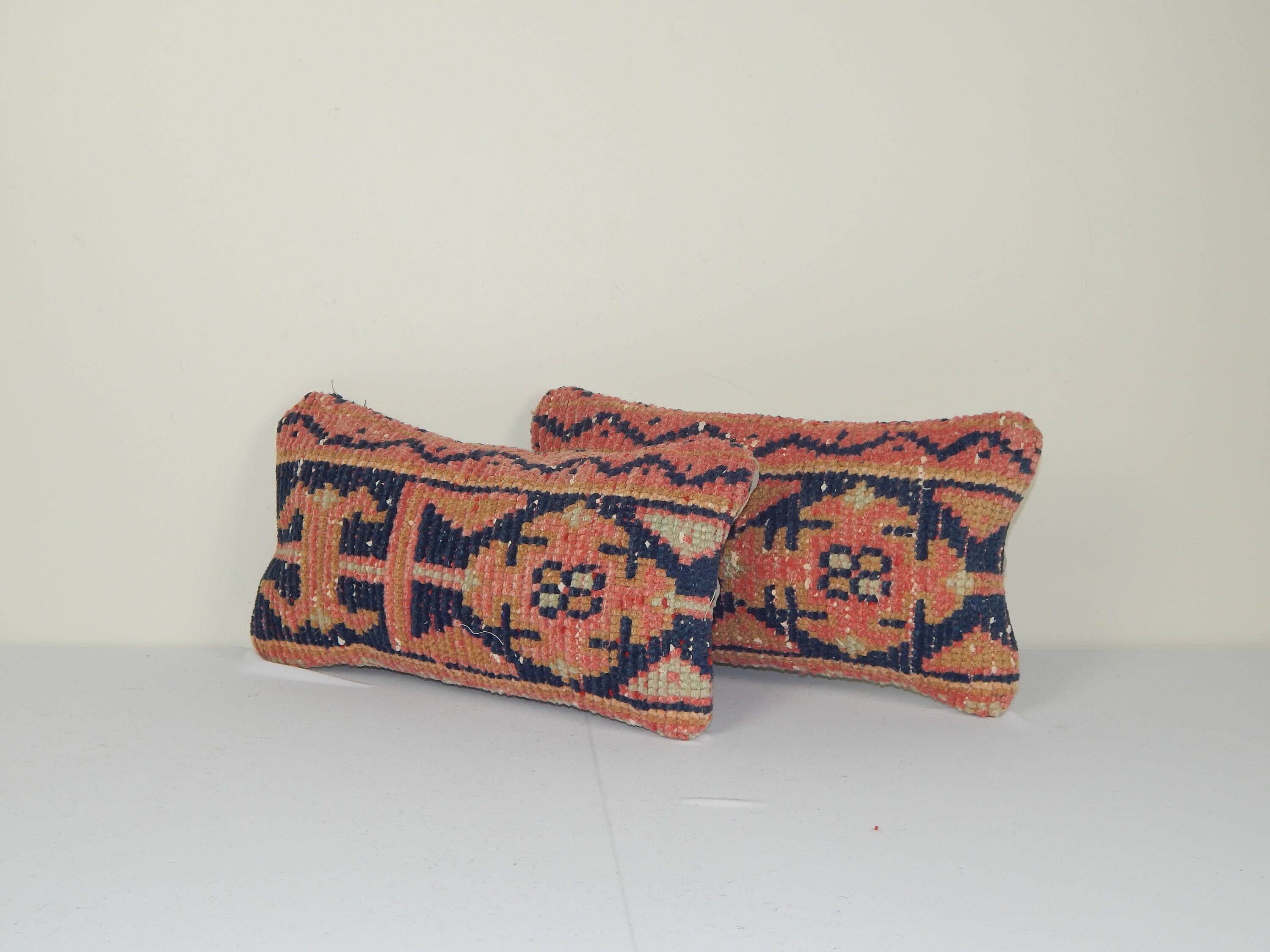 Kilim Pillow Cover Set of 2 | 8'' x 16''