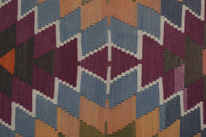 Vintage Turkish Kilim Rug 4'11'' x 11'10''