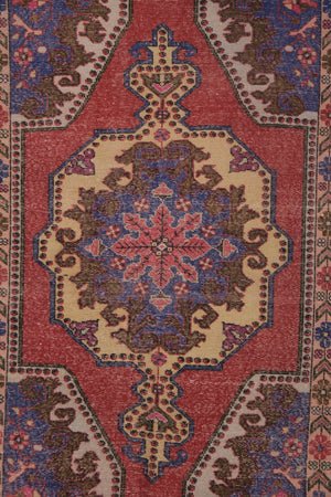 Vintage Turkish Rug 4'6'' x 7'3''