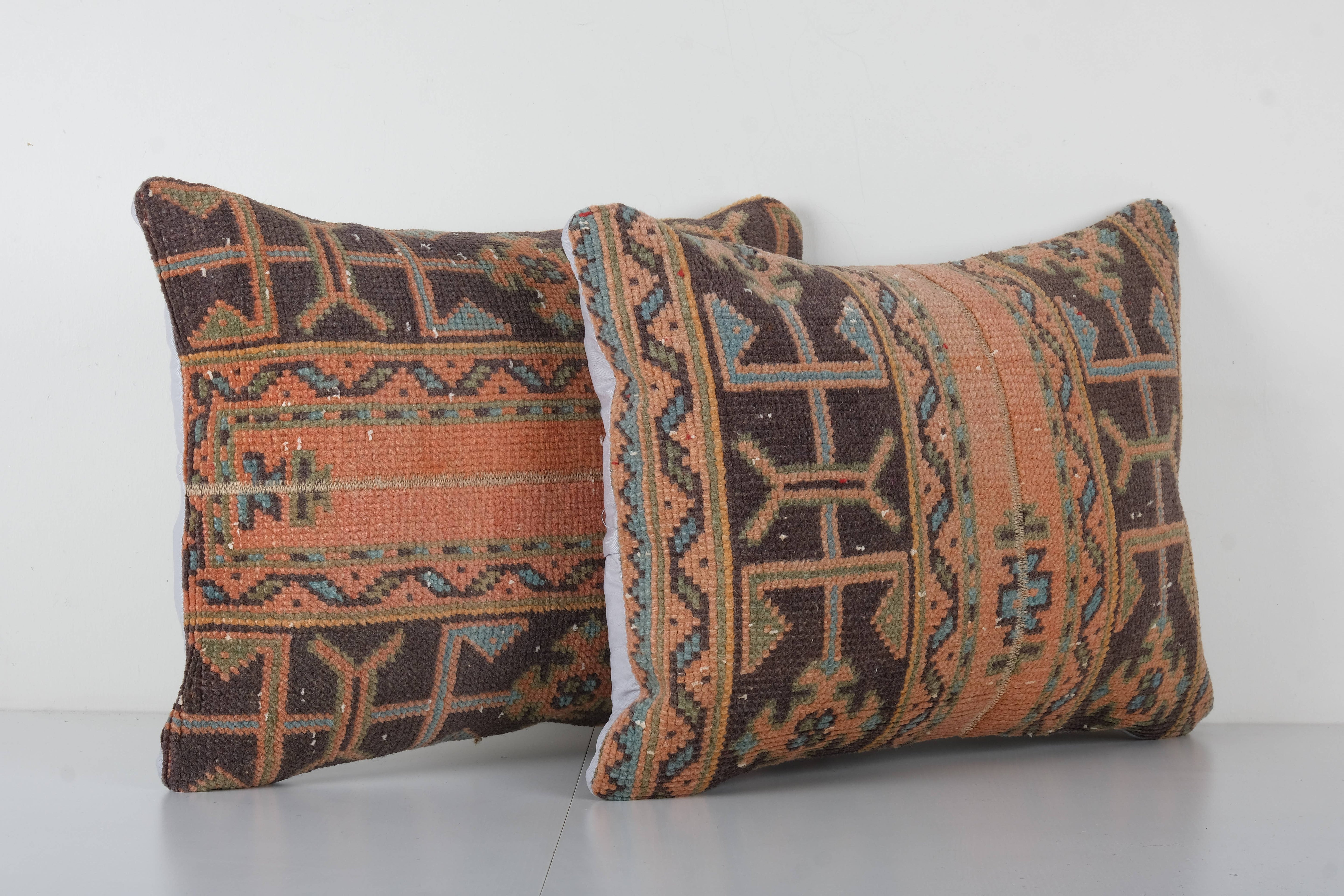Rug Pillow Cover Set of 2 | 18'' x 24''